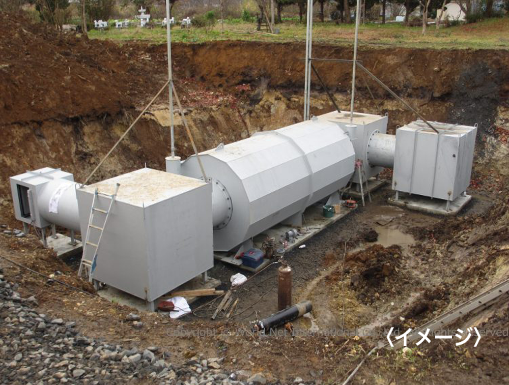 地下埋設シェルター4Wayモデル